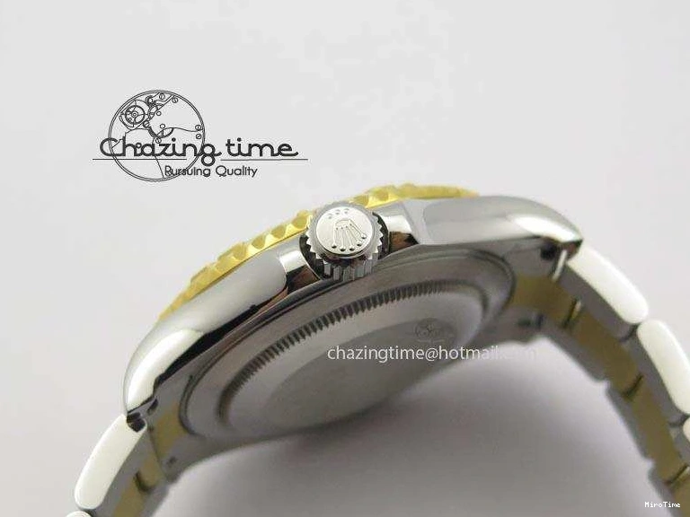 MiroTime 0207 Unisex Yacht-Master 116622 JF Best Edition SS YG Blue Dial On Bracelet A 3916